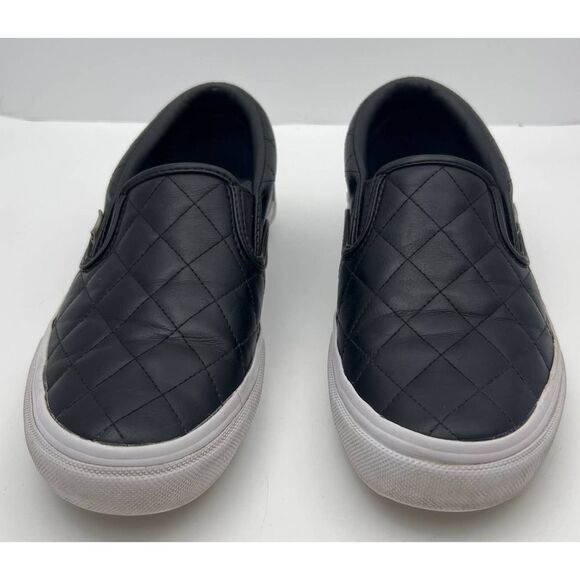 Vera Bradley Black Quilted Slip On Sneaker‎ Comfort shoes womens size 7.5 - Picture 2 of 11